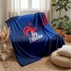 France Football Bedruckte Flanelldecke Hautfreundlich Warm Dekorativer Überwurf für Innenbereich Couch Bett Tägliche Nutzung