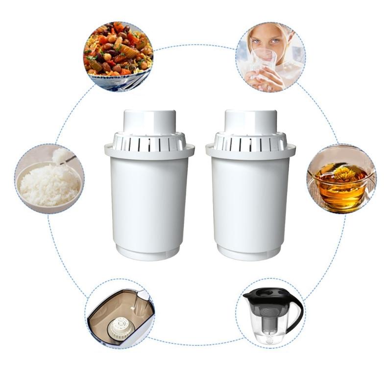 2pcs/set Replacement Filter Efficient Water Filter Lightweight for Water Pitcher Remove Impurities Ensure Safe Water