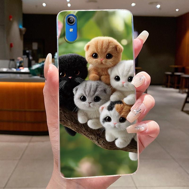 Casing For vivo Y91C Y90 Y1s vivo 2015 1820 Phone Case Luxury Dragon Cute Cool Boys Girls Transparent Soft silicone Back Cover