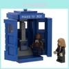 Exquis Kit de Construction Figurine Doctor Who Tardis Pour le Jeu Créatif et l'Exposition
