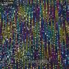 Sequin Bead Embroidery Elastic Mesh Fabric for DIY Sewing Stage Costumes Dress Scarf Clothing Fashion Cloth By The Meter
