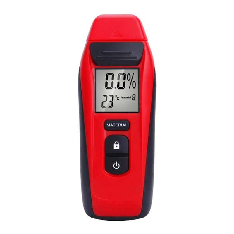 

Pin-Type Digital Moisture Mold Detector Tester Temperature Display High Accuracy Timber Moisture Meter Measurement Tool 1