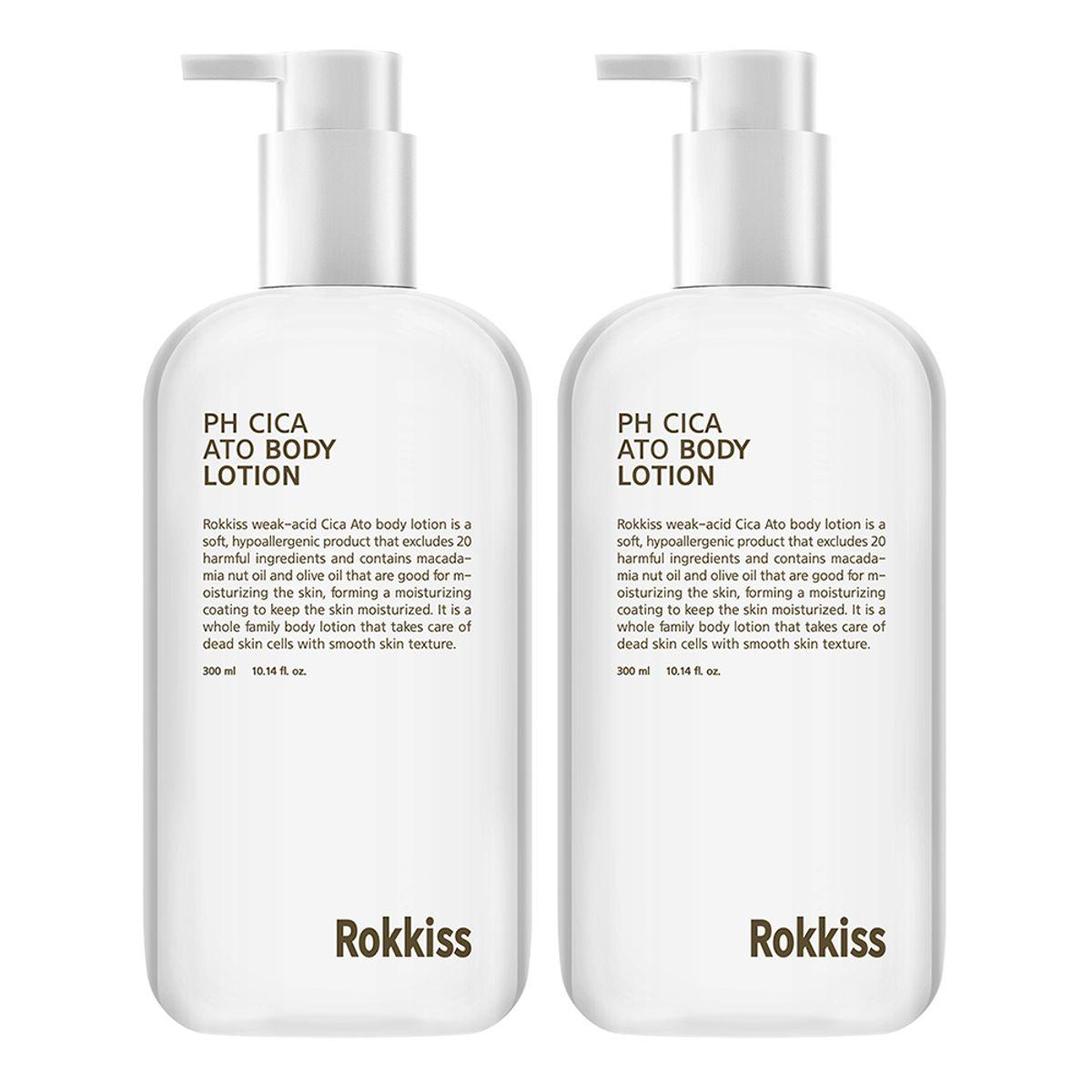 Mildly Acidic Cica Ato Body Lotion 300ml x 2