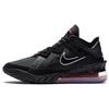 LeBron 18 Low Bred Men Sneakers Black White University-Red CV7562-001