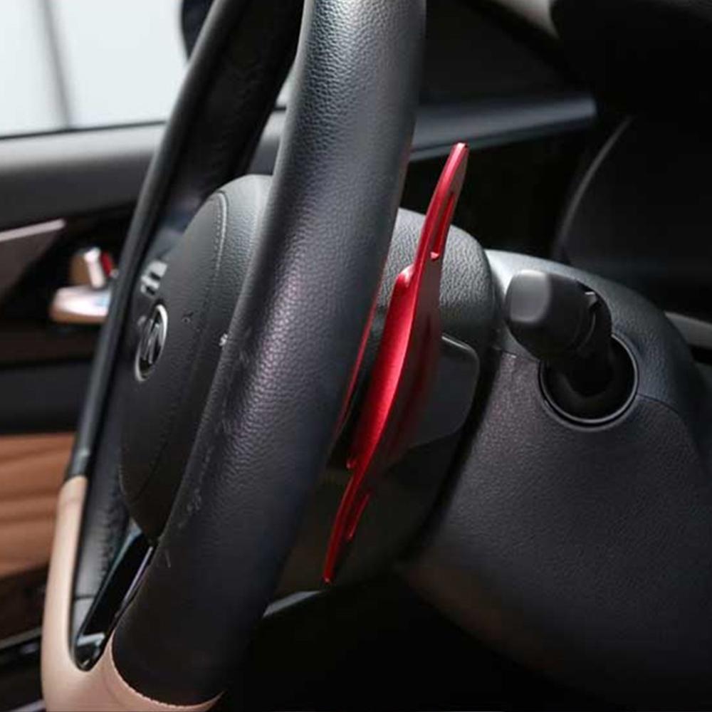 For KIA K7 Premier Hybrid HEV 2019 2020 2021 K9 K900 2019 2020 Car Steering Wheel Shifter Paddle Gear Extend Sticker Accessories