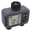 Automatic Irrigation Timer LCD Display 3/4-1/2 Inch Faucet 2 Zone Watering Timer for Outdoor Garden