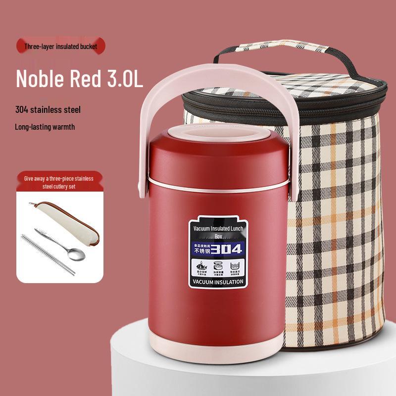 Durable Vacuum Insulated 304 Stainless Steel Lunch Box with Lid