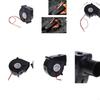 H7EE BBQ Fan Cooling 7530 Air Blower DC5V 12V 24V 2Pin XH2.54 Connector 3700RPM Fans 75x75x30mm with 2.7cm Air Duct