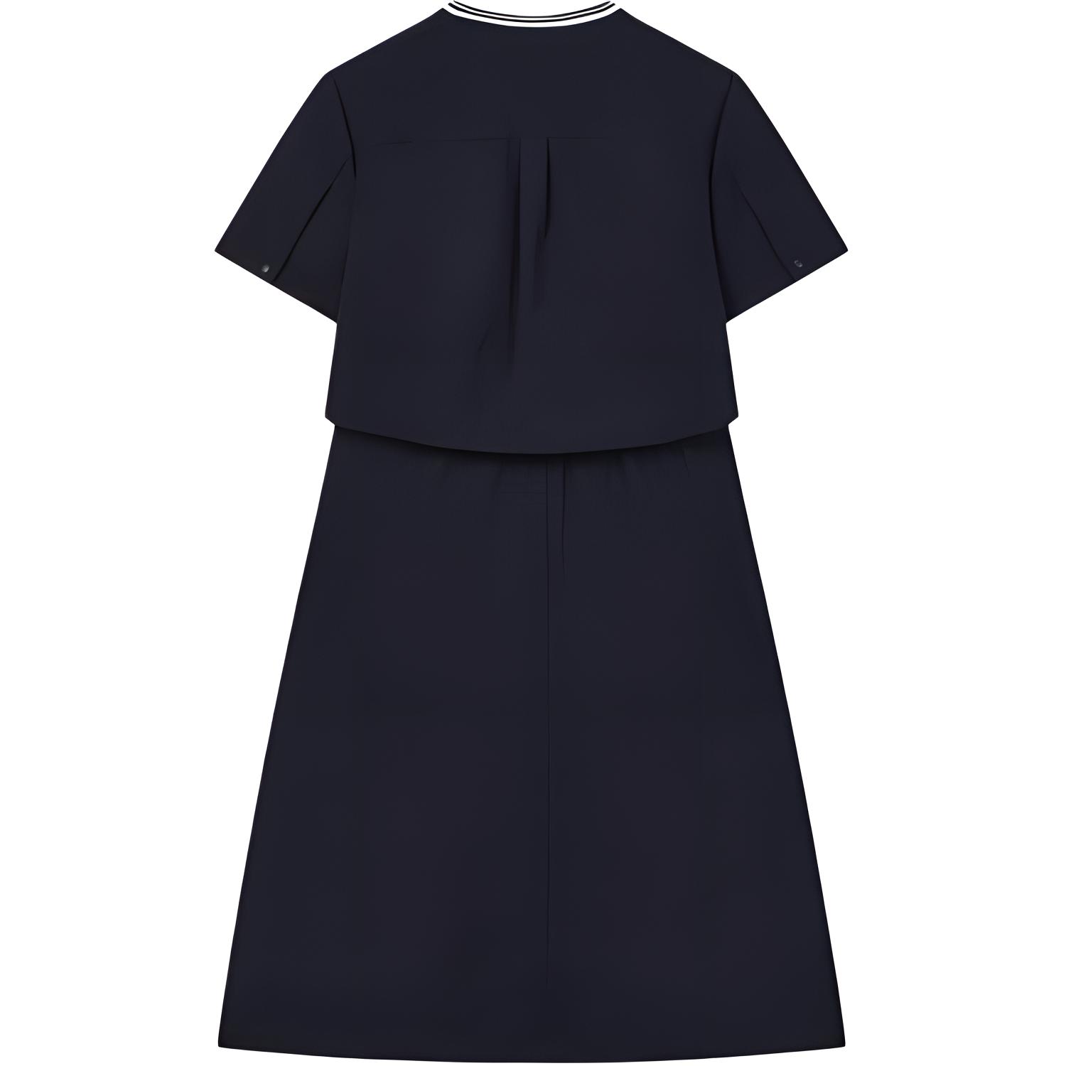 

New FILA Short Sleeved Dresses Women s Legend Blue F11W434302FNV 165/84A/M