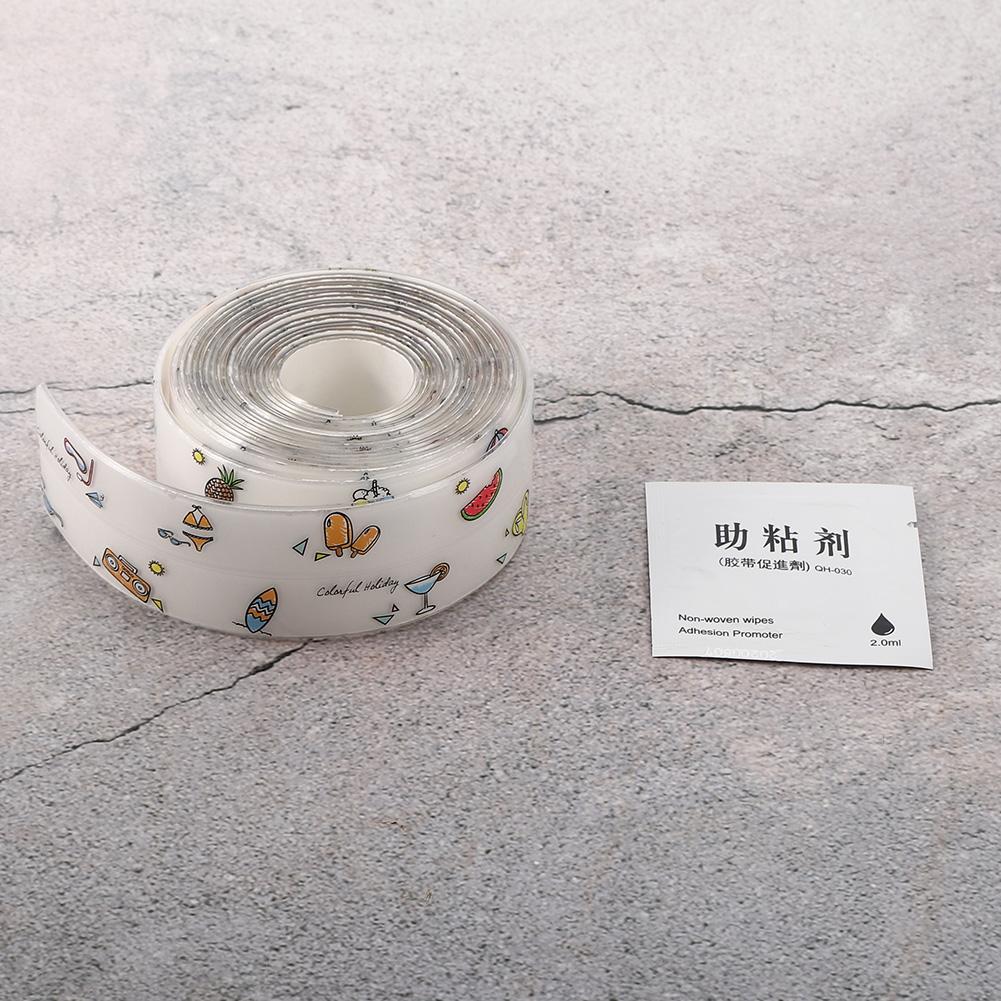 Wodoodporna Taśma Uszczelniająca Przezroczysta PVC Odporna na Pleśń do Użytku w Kuchni, Toalecie, UmywalceTransparentna