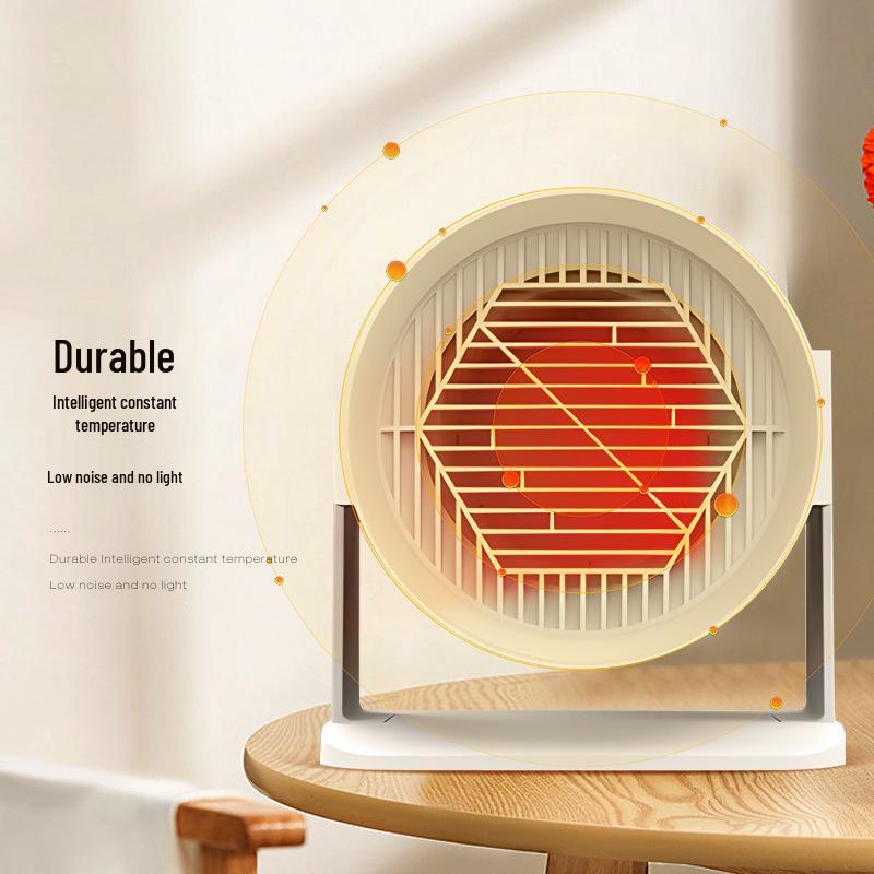 Compact Electric Desktop Heater and Foot Warmer