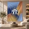 Tapeçaria Decorativa, Arte de Parede Impressa do FC Zürich, Penduricalho Leve para Fundo de Quarto