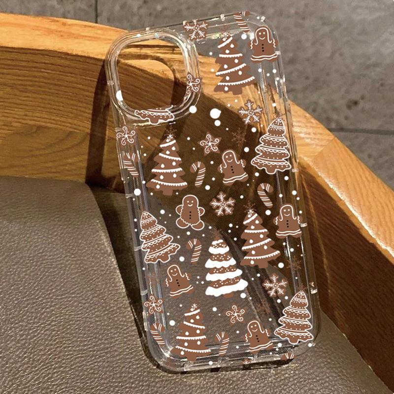 Luxury Cartoon Christmas Clear Case for  Mi 11 Lite 5G NE 14 13T 13 12T 12X 12 Poco X6 F5 X5 X3 Pro Soft Shockproof Cover