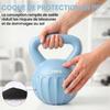 Kettlebell 14 Kg, Dumbbell with Non-slip Handle, Ball Dumbbell, Strength Training, Workout, for Gym, Blue