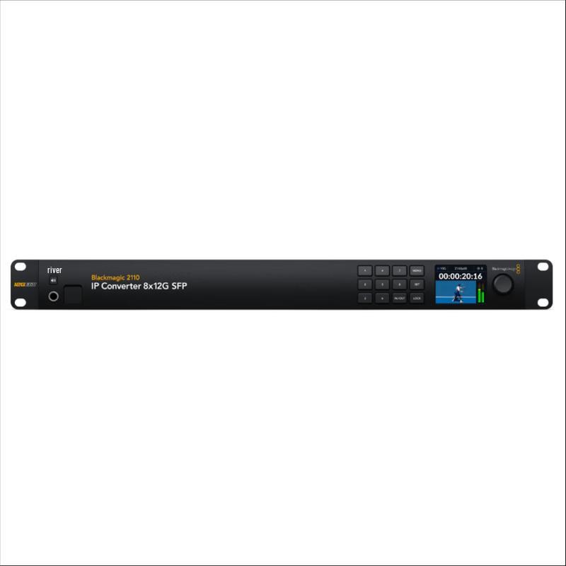Blackmagic 2110 IP Converter 8x12G SFP