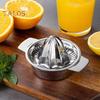 Manual Juicer Lemon Orange Squeezer Portable Hand Press Stainless Steel Citrus Juicer for Home Kitchen