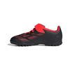 New PREDATOR 24 CLUB Low Top Kids' Soccer Shoes Black Red Kids' IG5439