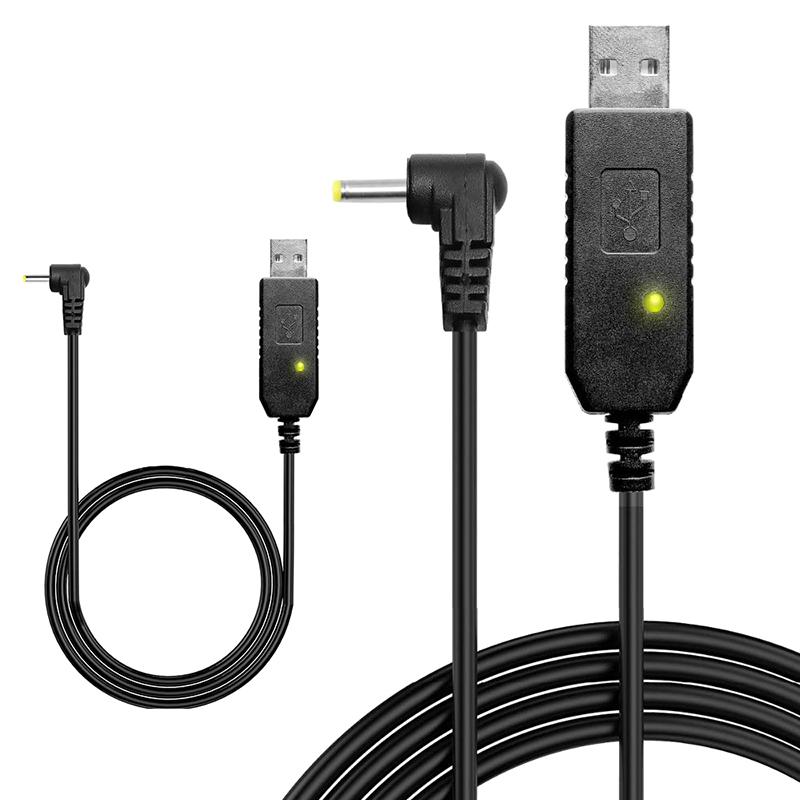 USB nabíjecí kabel pro vysílačku Uv-5R Uv5R Uv-82 3800mAh Uv-S9 Plus Ar-152 Vysílačka Ham Obousměrná radiostanice