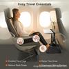 Compact Adjustable Foot Hammock for Travel and Rail