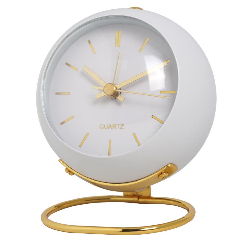 Nordic Minimalist Children's Silent Alarm Clock - Luminous Desktop Bedside Clock