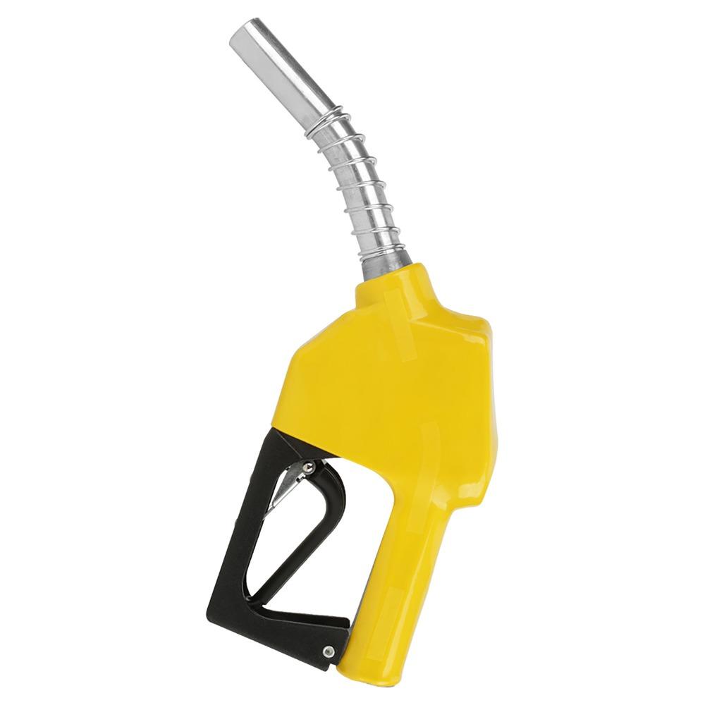 Yellow Automatic Fuel Nozzle Automatic Cut Off Fuel Dispensing Tool Oil Dispensing