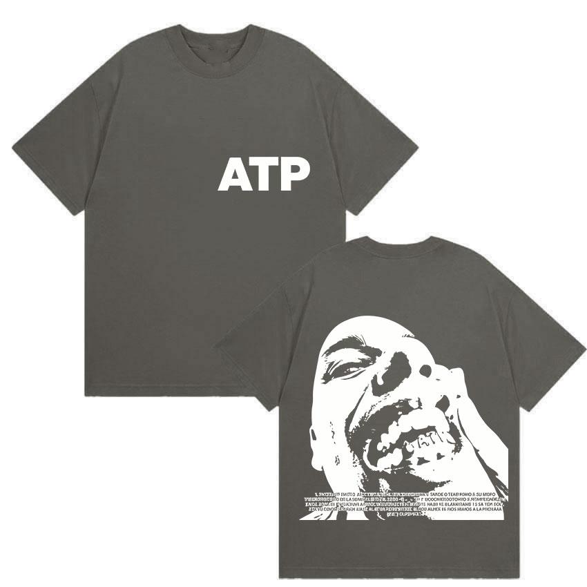 

Rapper NSQK ATP FM RADIO Tour Album Cover T-shirt, A Gift for Male and Female Fans 2025 Summer Pure Cotton 100% Printed T-shirt 4XL