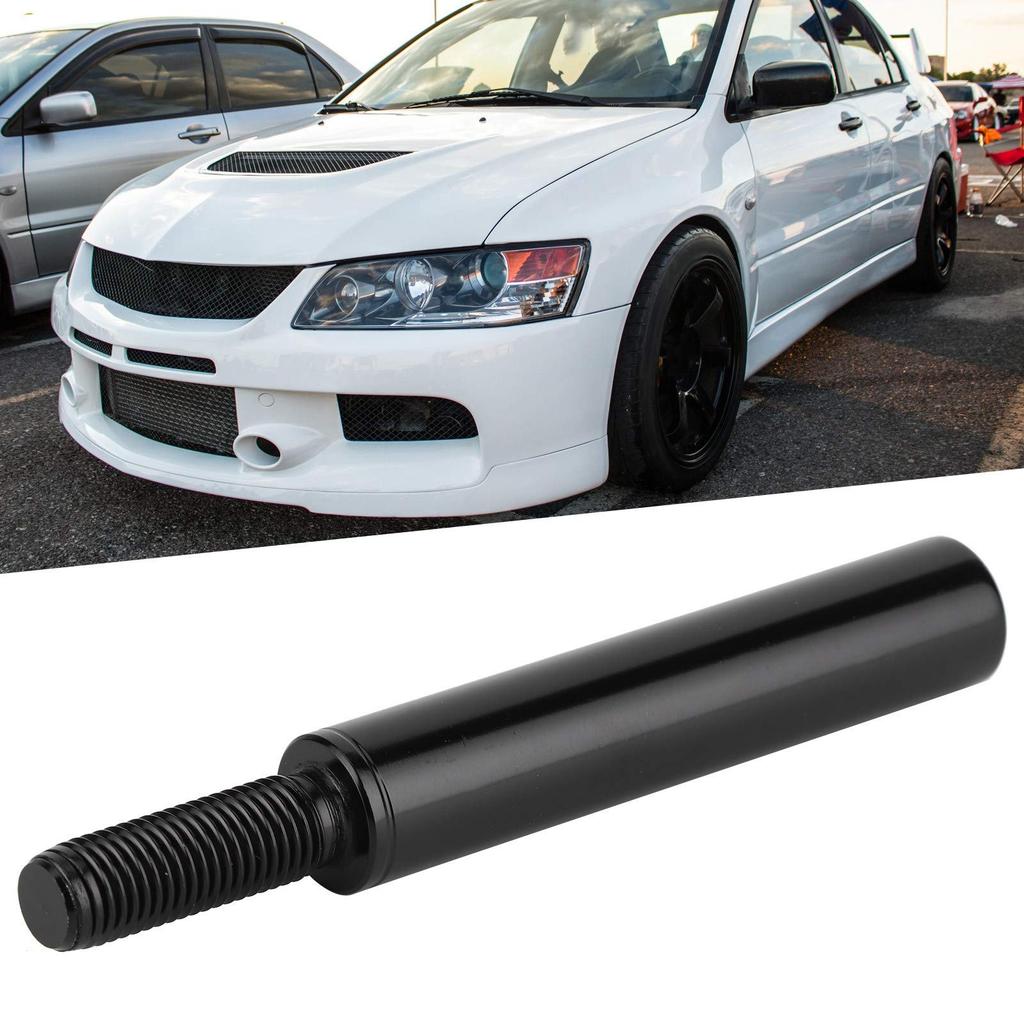 Elerose Car Gear Shift Extension, 3" Shift Knob Extender Manual Shifter Gear Lever Extension Fits M10 x1.25 Mitsubishi