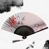 Photography Props Chemical Fiber Cloth Cute Not Easily Deformed Wedding Party Folding Handheld Fan Chinese Fan
