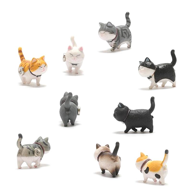 Creative 3D Mask Cat Refrigerator Magnets Office Magnet Paste Home Decor Gift