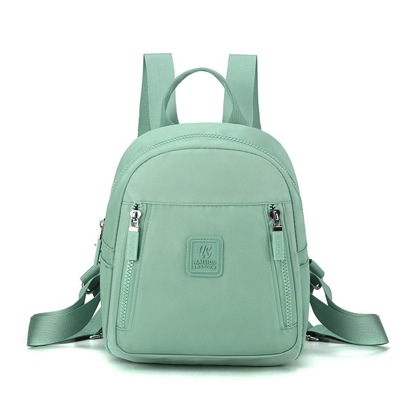 New Nylon Backpack Women's Fashion Casual Shopping Lightweight Backpack Versatile Foreign Style Student Schoolbag Women's Bag