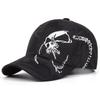 Side Skull Pattern Embroidery Baseball Caps Spring And Autumn Outdoor Adjustable Casual Hats Sunscreen Hat