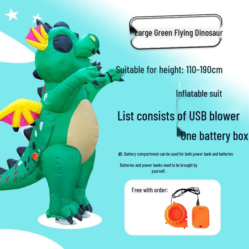 Inflatable Adult Mascot Costume for Creative Dance and Pranks