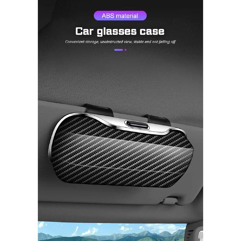 Auto-Sonnenschutz Brillenbox Tragbar Für BYD Song Plus Yuan Pro Tang EV F3 Seal DMi Han Qin Dolphin Sonnenbrillenhalter Brillenetui