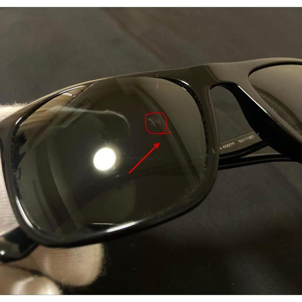 Used EMPORIO ARMANI sunglasses black