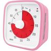 2025 Visual Countdown Timer, Oversize Classroom Visual Timer For Kids And Adults, Durable Mechanical Kitchen Timer ClockPink