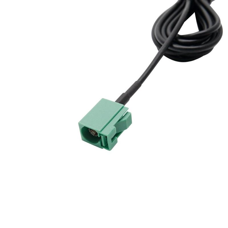 Pro DAB Digital Car Radio Aerial Antenna Glass Mount FAKRA Plug with 3m Line for Digital Audio Broadcast Receiver