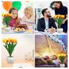 Tulip Lamp Indoor Decorative Table Lamp Flower Pot Lamp Ambient Night Light Gift Potted Plant