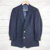 JEFFREY BANKS × NEW YORKER Navy Blazer/160-165cm/Navy/Gold Buttons/Office Style