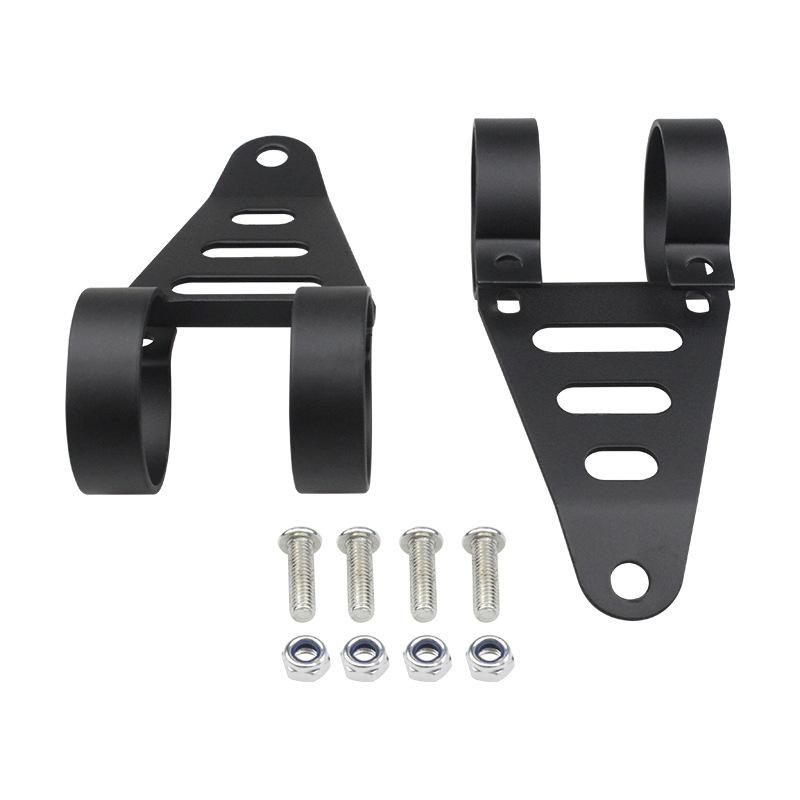 Motocyklové příslušenství Univerzální držák světlometu, Modifikovaný držák světlometu 41/43 mm kovový držák
