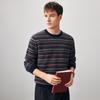 Komom Boka Men's Fair Isle 100% Wool Sweater