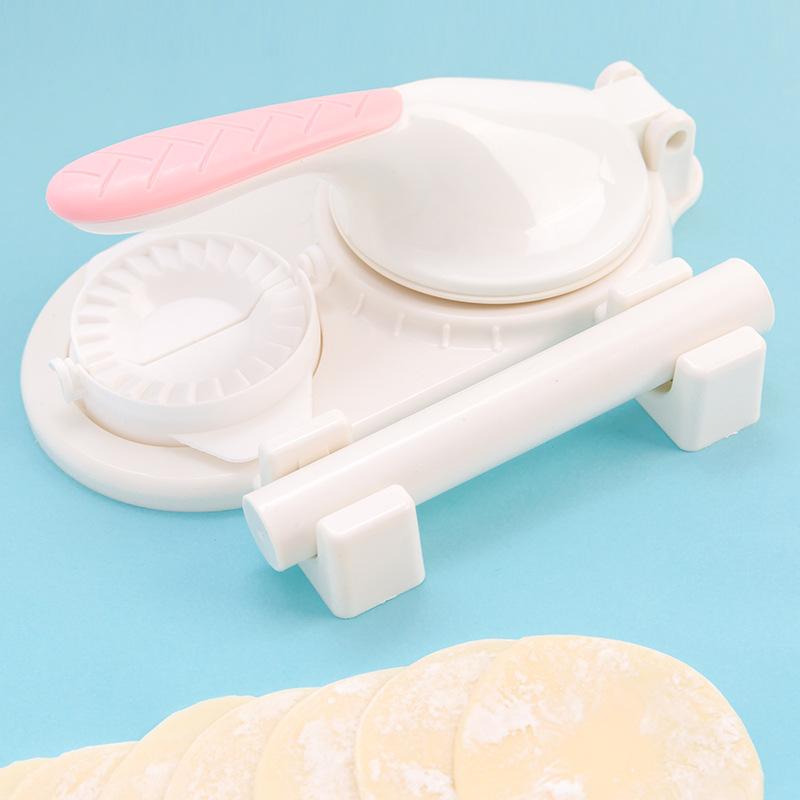 1PCS 3-In-1 Portable Dumpling Wrappers Maker And Press Dumpling Skin Machine Multifunction DIY Manual Dumpling Press Molds Set