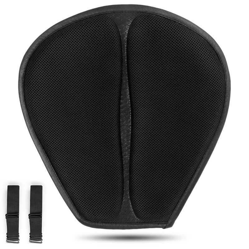 Purpose Motorcycle Seat Cushion Mesh Pad with Pressure Relief Cover Waterproof Ventilated Shock Resistant Riding Pad