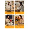 Clamp On Phone Holder With Height Adjustment Tilts Function Cold Shoe Mount Not Slip Base for Content Creation & Filming