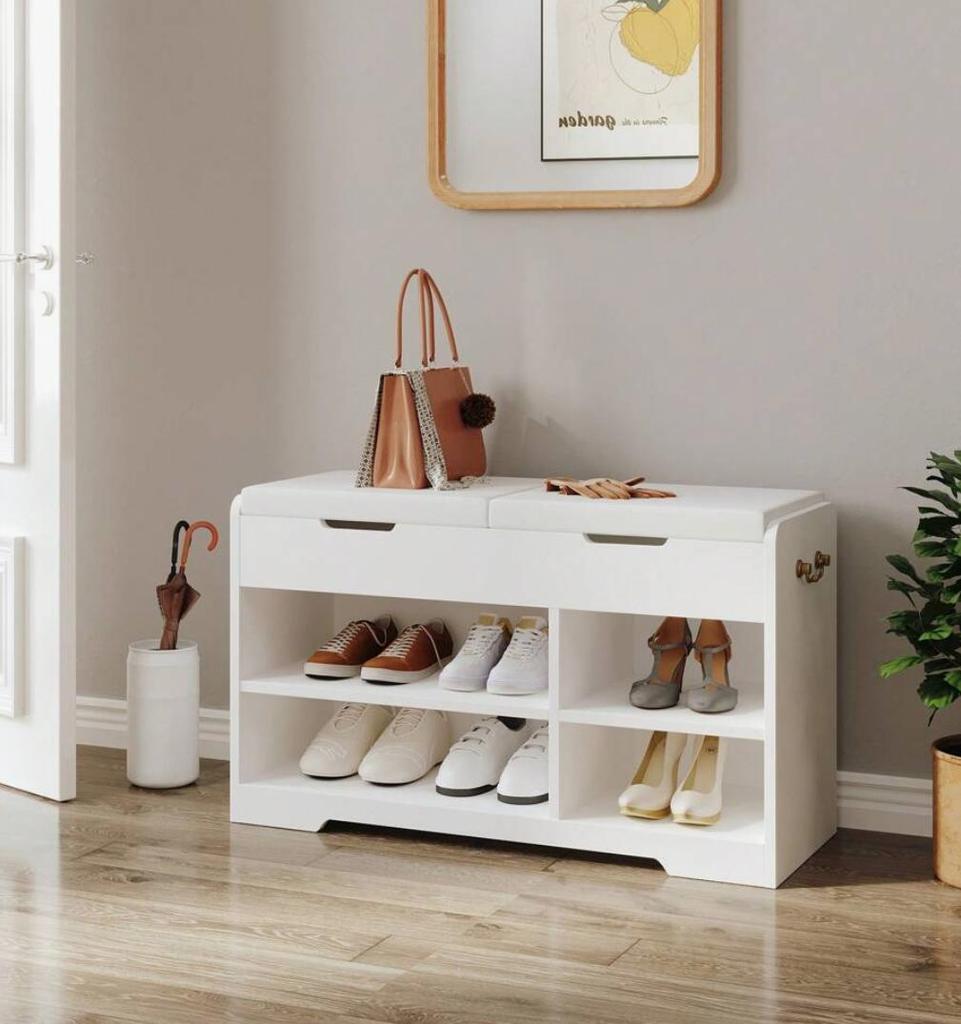 Adjustable shoe cabinet living room