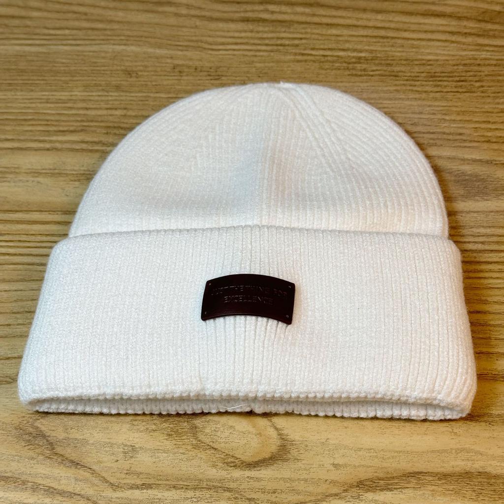 New Korean Style Thickened Cold Proof Woolen Hat for Men and Women Cycling Warm Knitted Hat Simple Pullover Hat