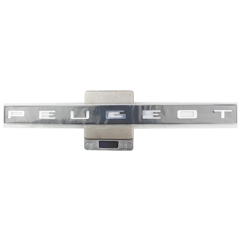 ABS Car Rear Trunk Emblem Sticker Tail Letter Badge Decals for Peugeot 107 206 207 208 301 306 307 308 407 508 3008 4008 5008