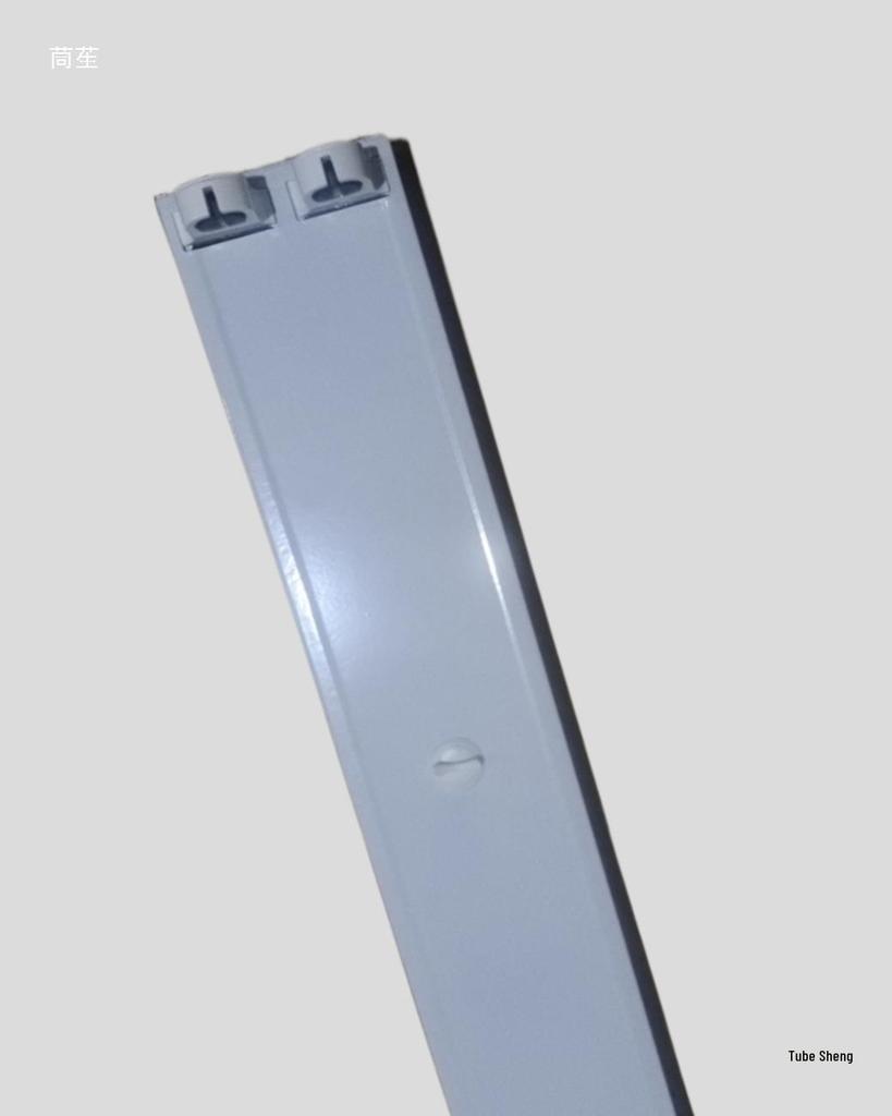 T5 LED Bracket 1.2m: Single/Double Flat With/without Cover.