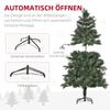 Christmas Tree Ø90 x 180 cm, Artificial Fir, Realistic Needle Coverage, Green