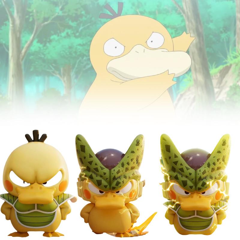 Adorable Saru Psyduck Car Decoration Collectible Figure For Stylish Desk Display