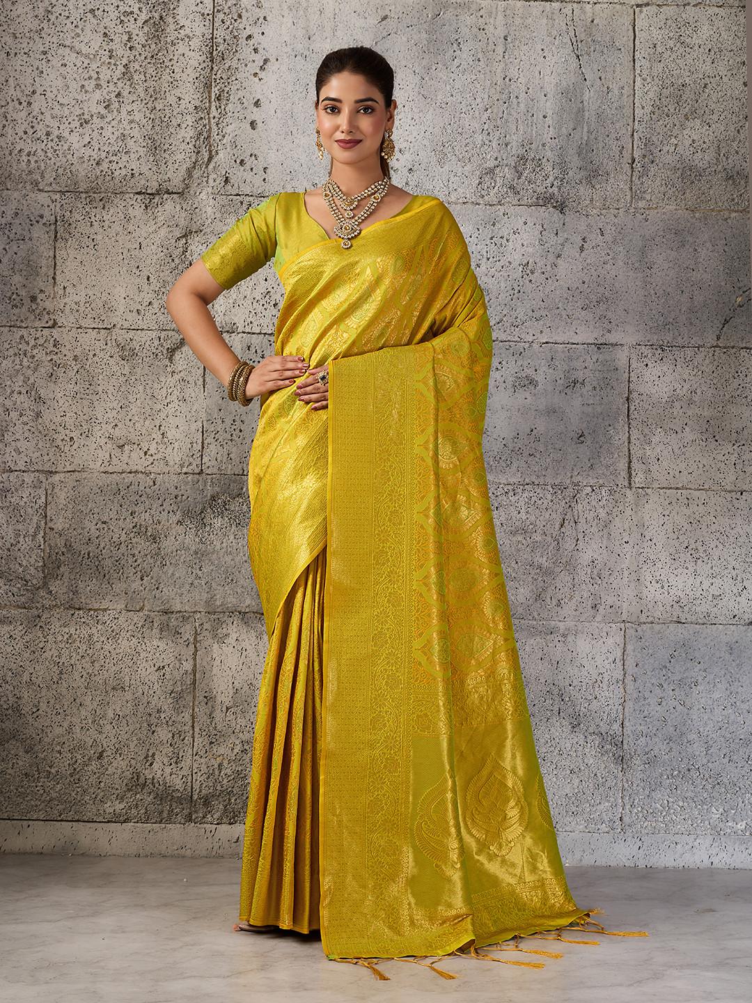 Indian Traditional Embroidered Saree for Women Free Size